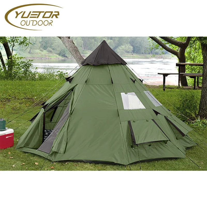 NPOT Nylon Tent Branded Tipi Tent Canvas Tipi Cotton Tepee Tent for Wholesales