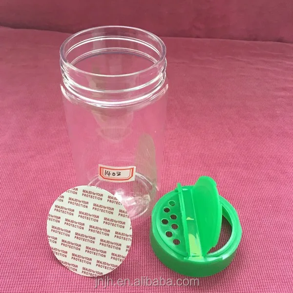 cruet bottles with flapper cap