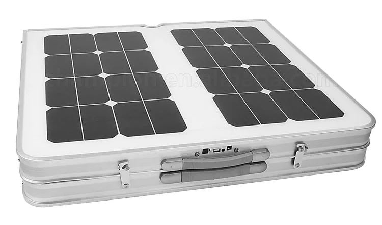 outdoor used height adjustable folding solar table