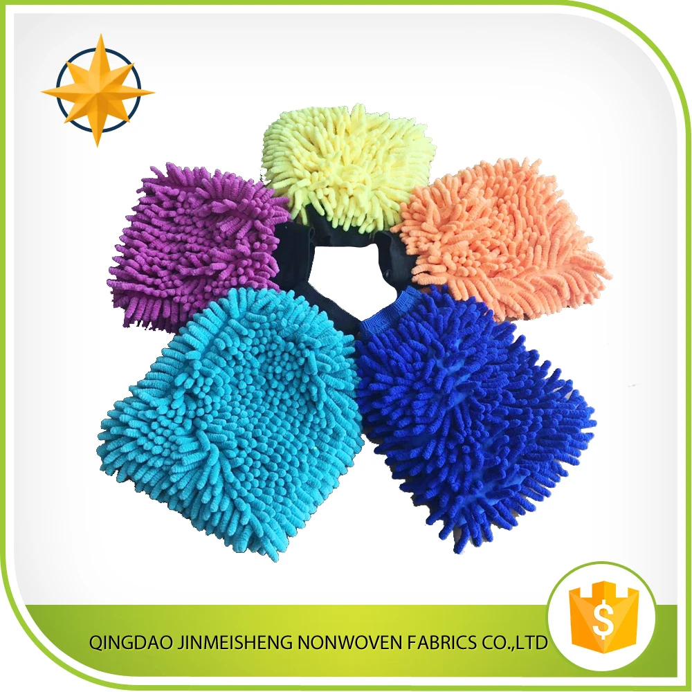 Cheap Chenille Car Wash Mitt/Car Wash Gloves
