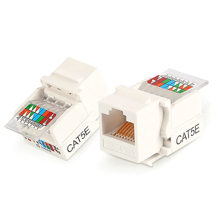 Cheap Price Female Internet Cable Connector RJ45 Cat5e UTP Wall Jack
