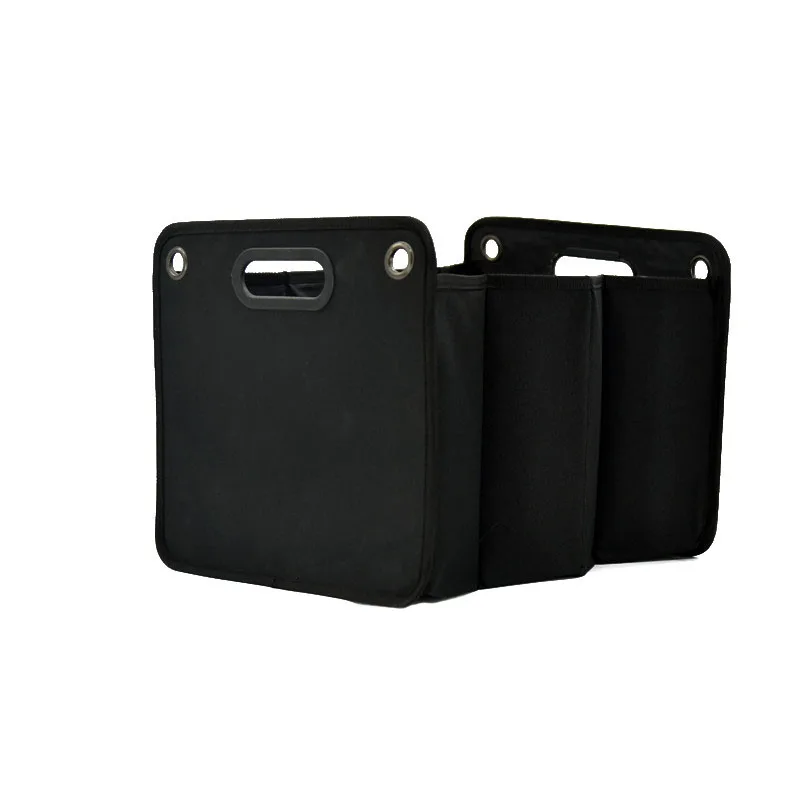 Auto Black Car seat travel bag Back Folding Storage Box Multi-Use Tools Organizer Car Portable Storage Bags packing cubes
