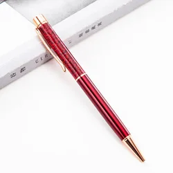 Wholesale Creative powder gold foil into the oil pen Advertising promotional gift pen