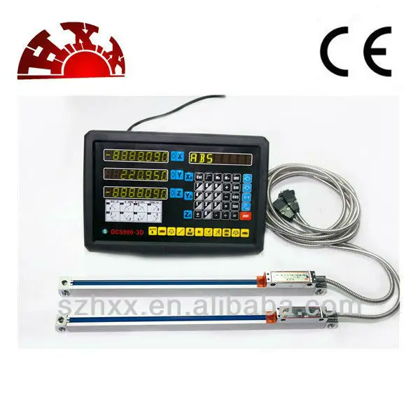 Digital display of DRO systems for machine tool applications