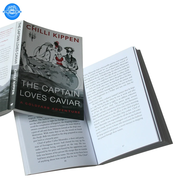 A5 English Book & Paperboard Soft Cover Hs Sticker Box21 Custom Size Paper Custom Cheap English Novel Fiction Book Printing OEM