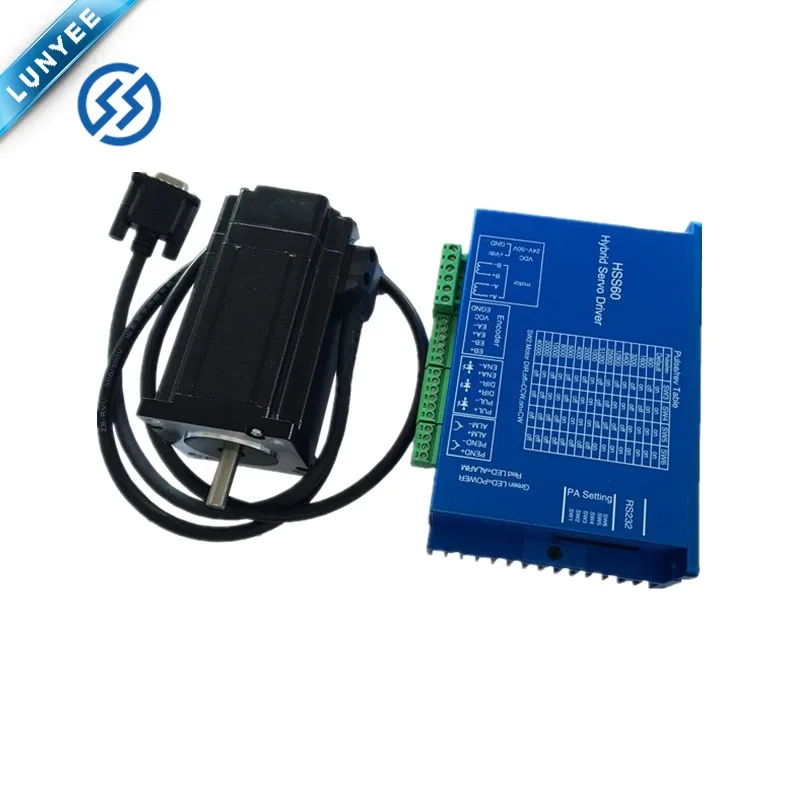 60 мм nema 24 1000ppr замкнутой шагового двигателя