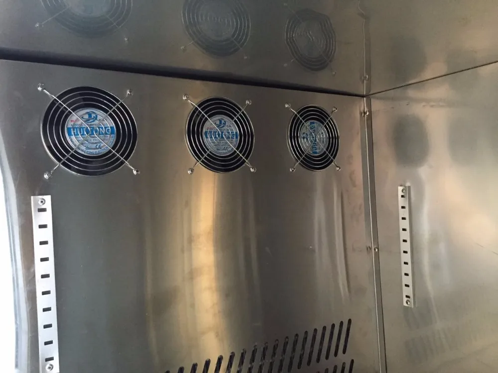 Refrigerator worktable with stainless door 0.25L 220V