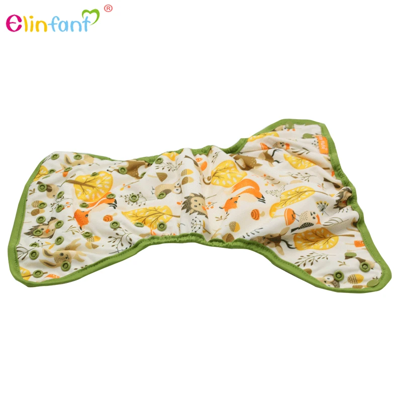 Cheap Elinfant TPU fashion and adjustable AI2 washable happyflute baby cloth diaper