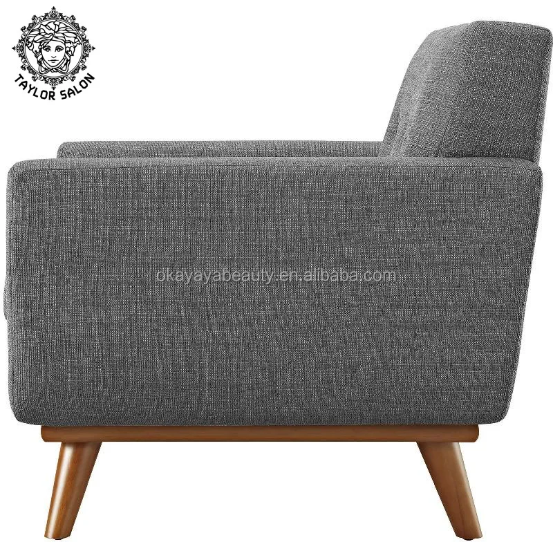 Wholesale living room furniture waiting chair soft salon couch beauty sofas