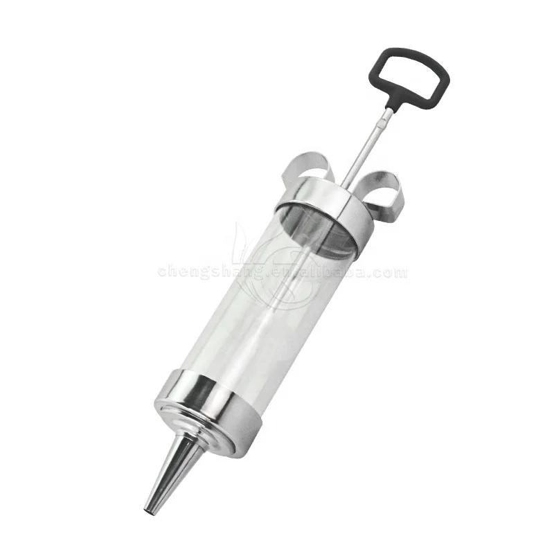 Cake Decorating Syringe Plunger Dessert Cream Pastry tips Gun/Kit Baking Tools Puff Decorating Mouth