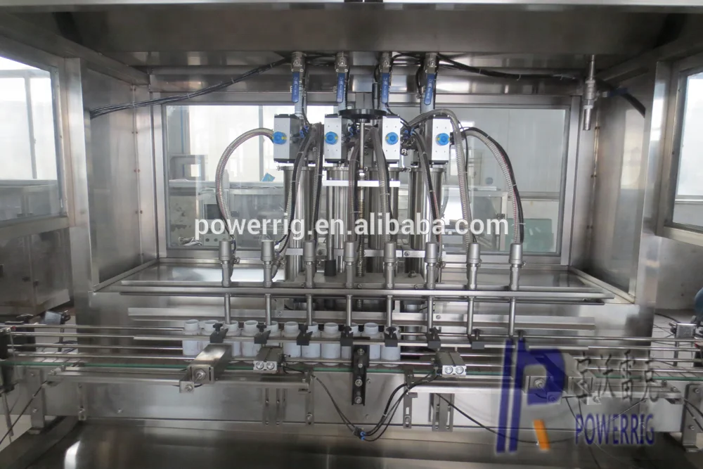 Automatic 4 heads Piston Tomato Sauce packing food thick cream liquid Paste Filling Machine for honey