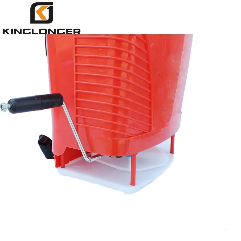 Agriculture Plastic manual hand fertilizer spreader lawn seed spreader for farm