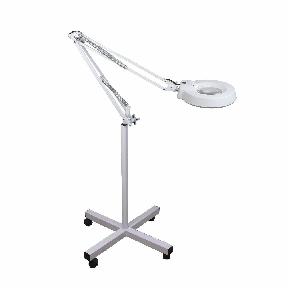 3X/5X/8X/10X/15X/20X Diopter Dental Dermatologist Table Magnifying Glass Light Beauty Equipment