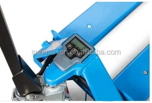 xilin high quality electric pallet truck with scale - cbd-k(c)