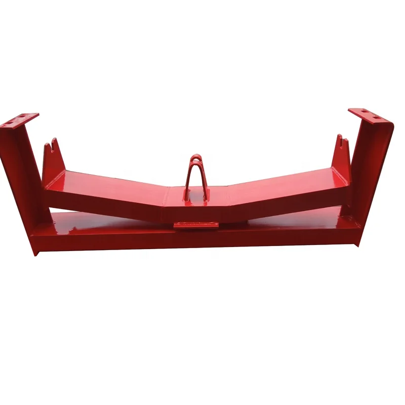 belt conveyor hot dip galvanizing tracking idler bracket