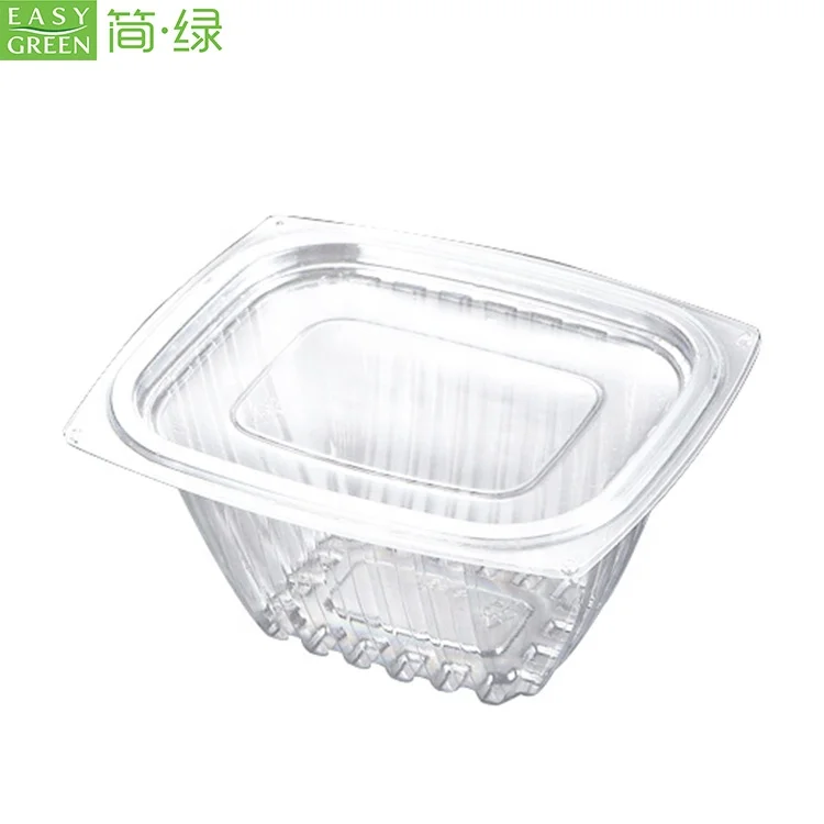 
Easy Green unique disposable plastic takeaway salad containers bowl with lid 