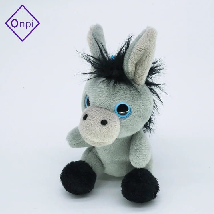 
Small mini plush dog keychain 