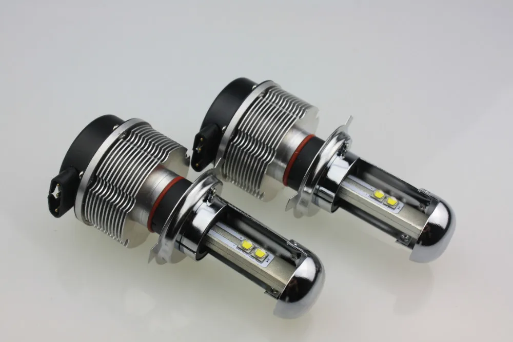 CREE/ETI Комплект автомобильных светодиодных ламп БИЛЖНЕГО/ ДАЛЬНЕГО СВЕТА H4 H/L H1/H3/ H7/ H8/ H9/ H11/ 9005/ 9006
