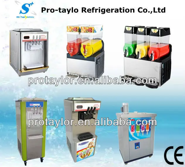 Table model,single flavour soft ice cream machine