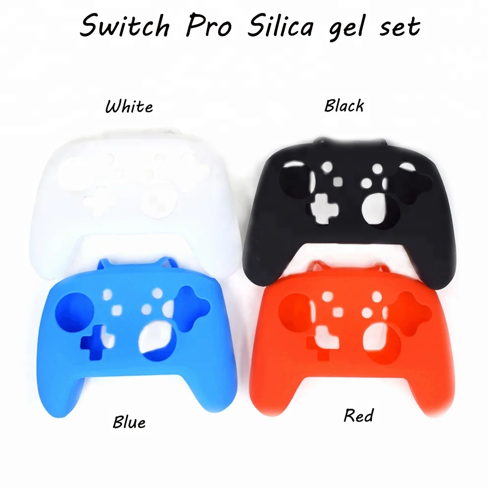Hot selling Soft Case Silicone Cover Protective Skin For Nintendo Switch Pro Controller Gamepad Joystick
