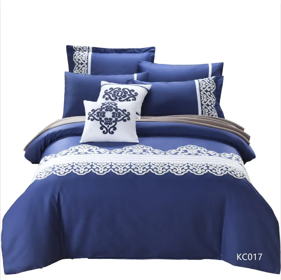 KOSMOS Bedding Embroidery Lace Home Wholesale Bedding bed linen comforter