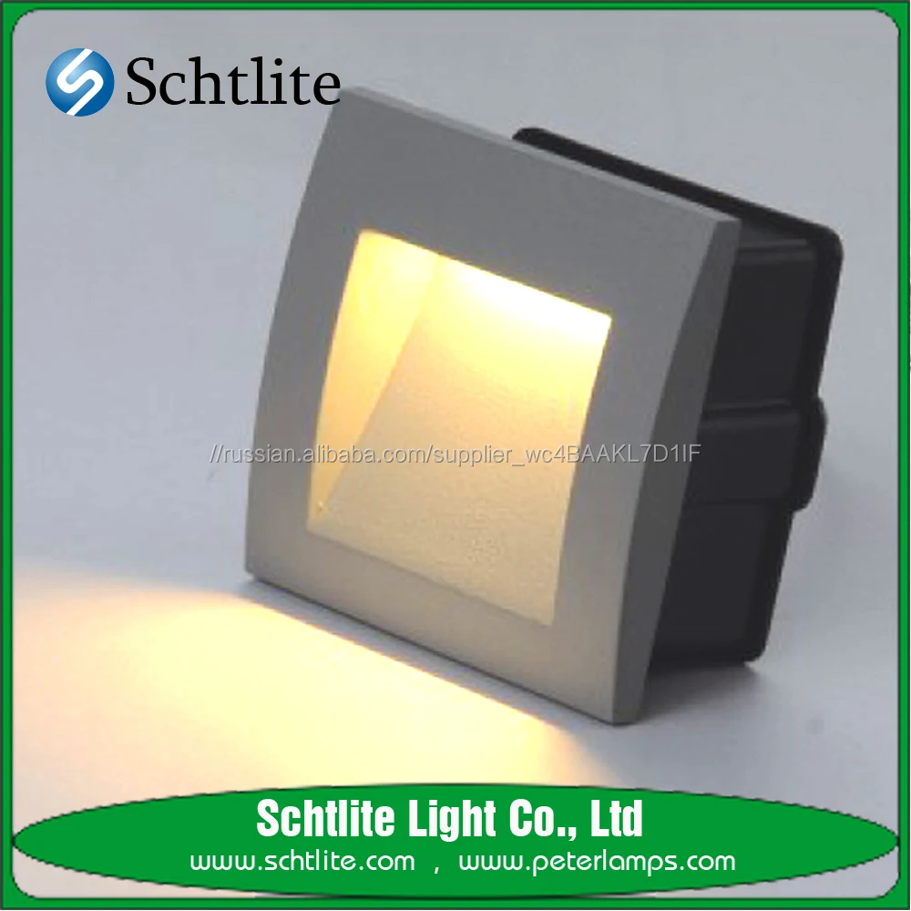 КОРОБКА.O новый 2016 1 Вт led 3 Вт открытый вела лестница света