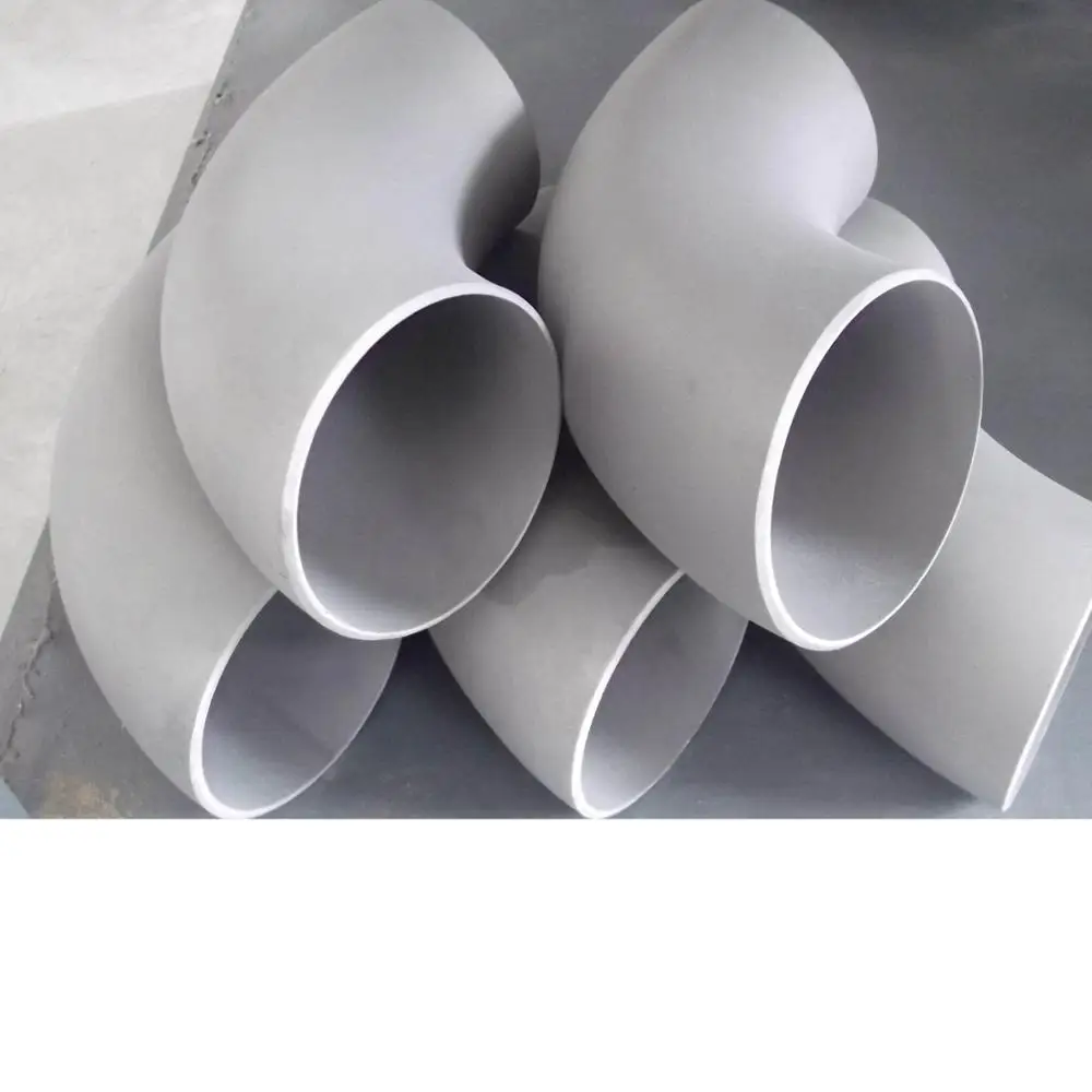  Поставка ASTM A860 WPHY42/52/60 90 градусов LR BW колено из углеродистой стали/90