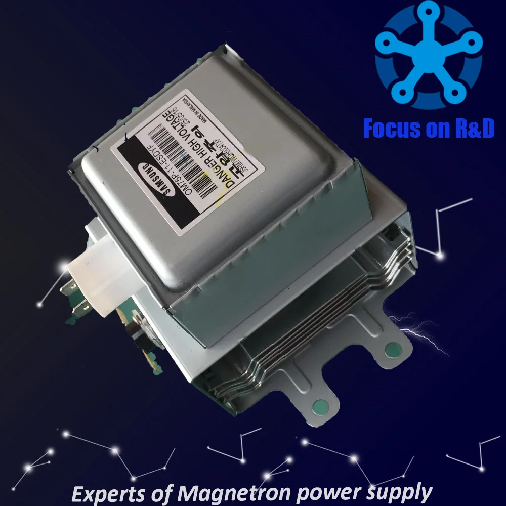 High production microwave spare parts original samsung OM75P magnetron