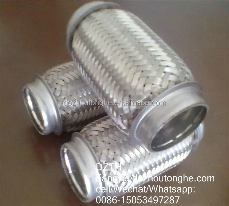 stainless steel interlock flexible exhaust pipe