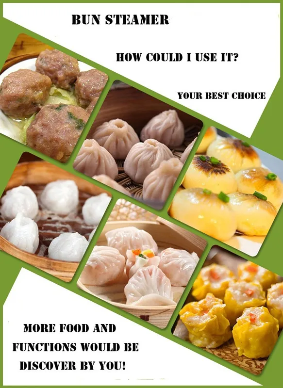 Electric Commercial Bun Steamer Glass Display Warmer Showcase /Chinese Food Bun Steamer /Bread Steamer for Sale