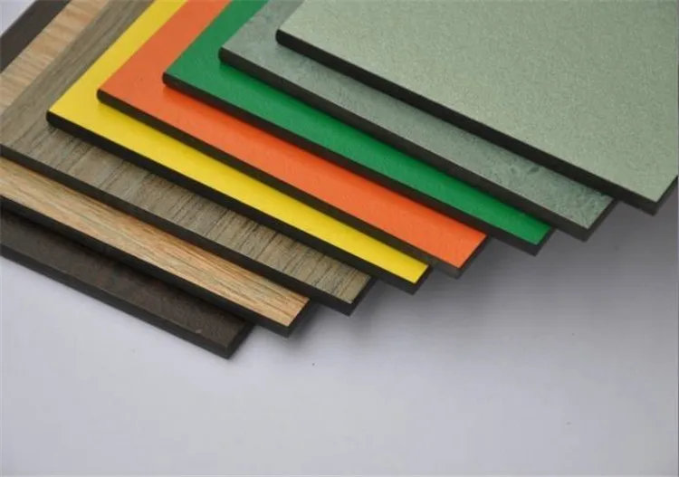 Changzhou factory High Gloss Formica 8-14mm Compact Hpl/high Pressure Laminates Sheet 1220*2440