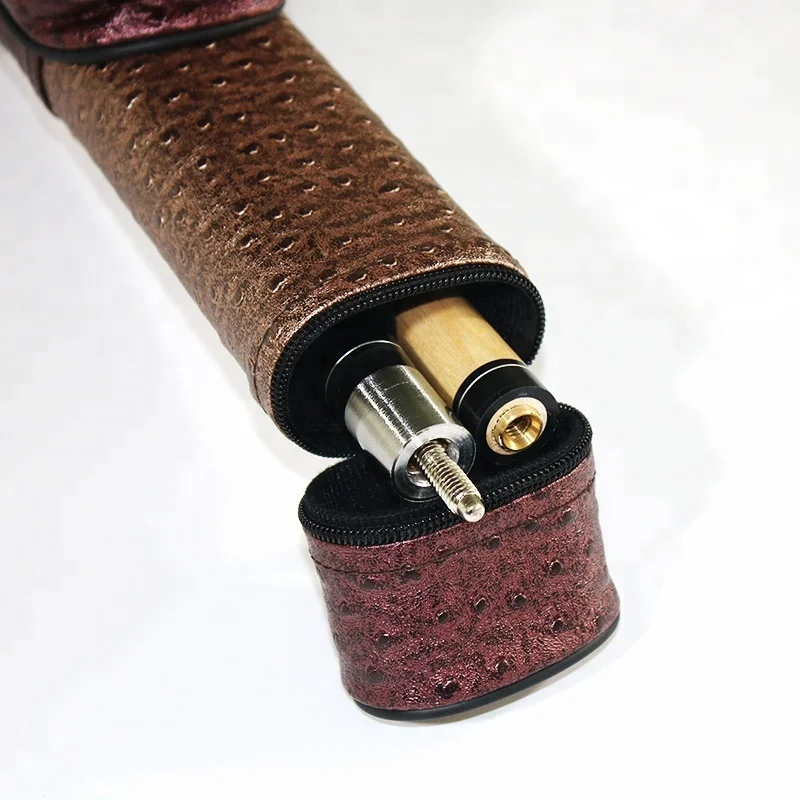 Заводская низкая цена 1x1 кожаный чехол для бильярдного бильярда