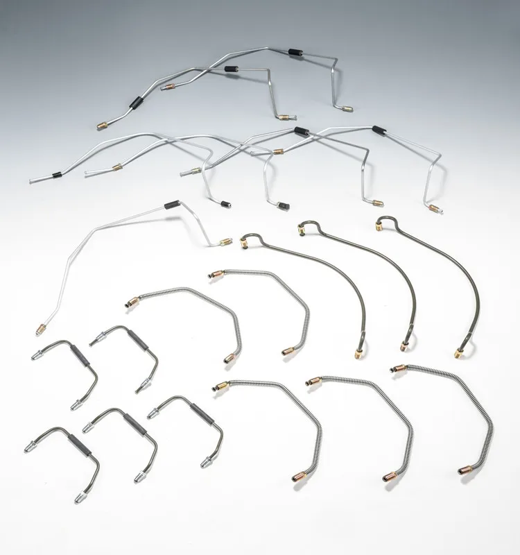 
round steel forming brake tube with fittings 