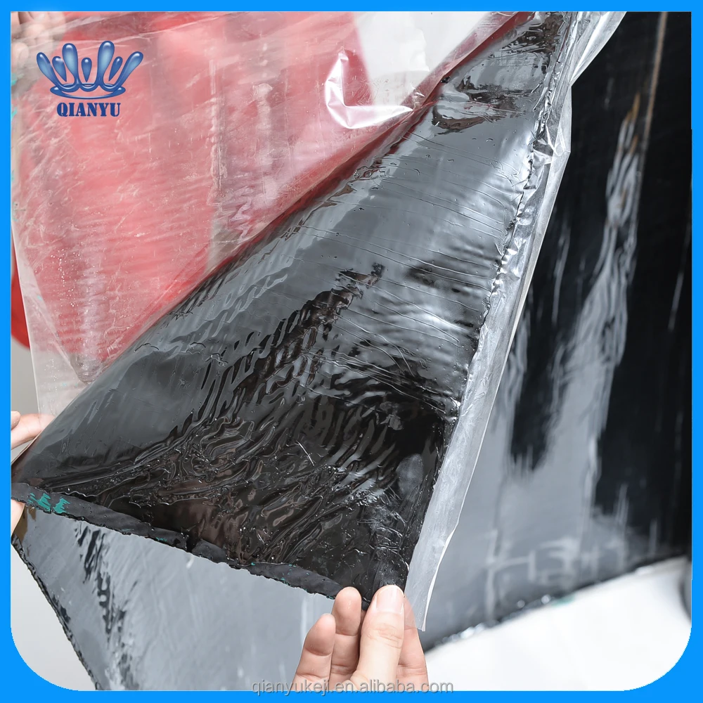 1.5mm 2.0mm 3.0mm Double sides Self-adhesive Reflective Material Bitumen Waterproof Membrane