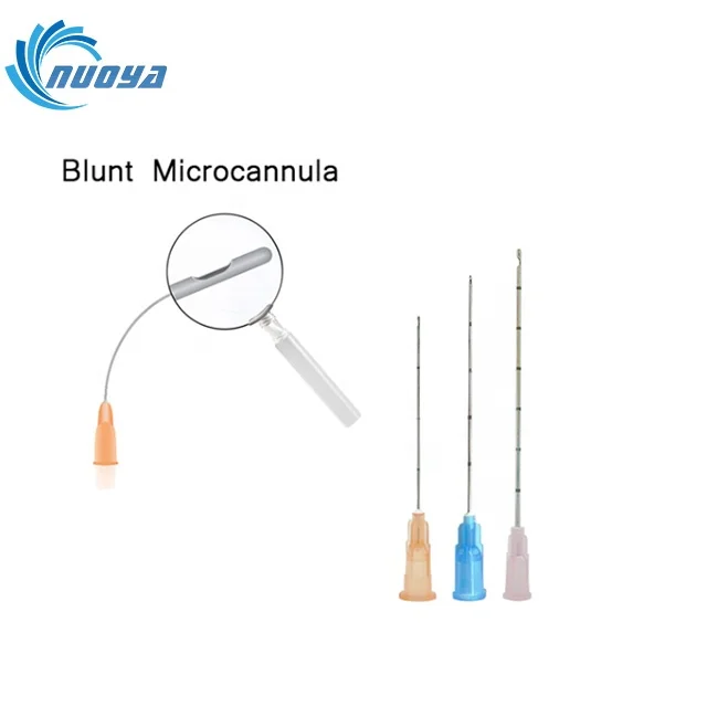 Micro Cannula Blunt Tip Needle for Filler Injection 14G-30G