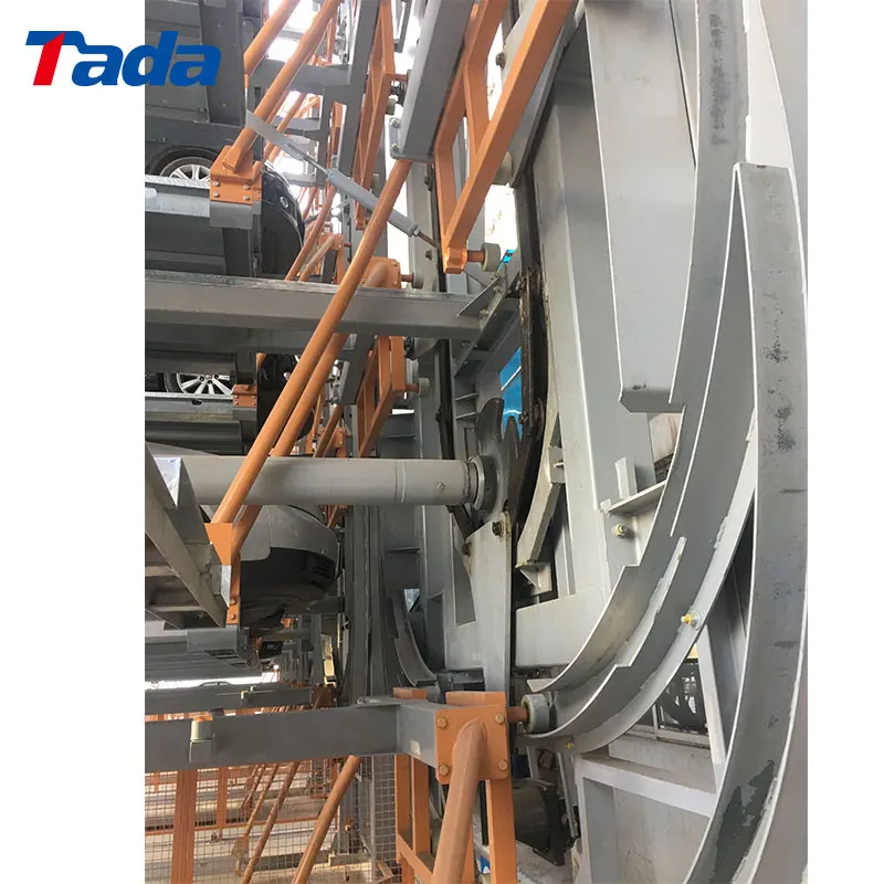 Cars vertical smart rotary parking lift system