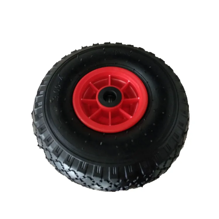 Small 10 Inch / 10 In / 10' 10x3.00-4 / 10x300-4 Pneumatic Wheel For Wheelbarrow
