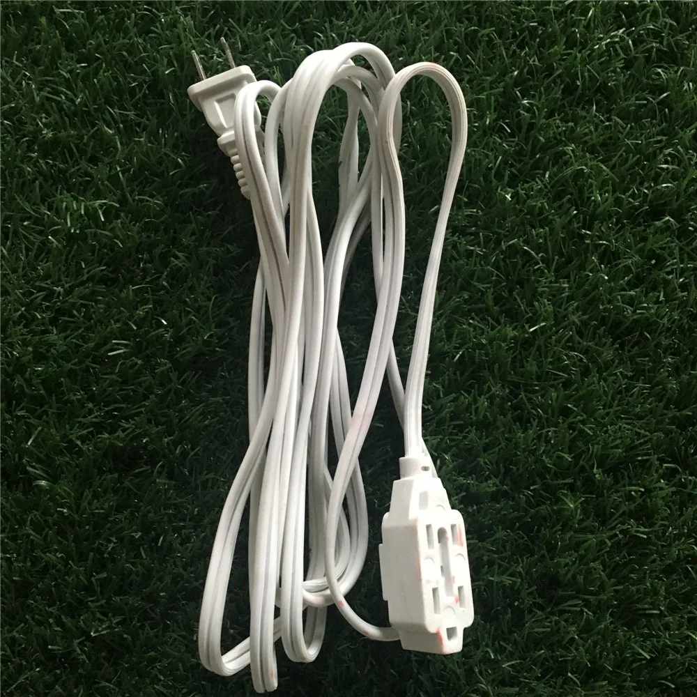 US type 2 pin extension cords for south america market/us 110V  power extension cords