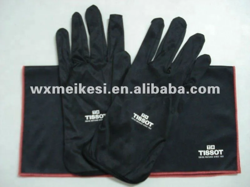 printing microfiber cleaning gloves