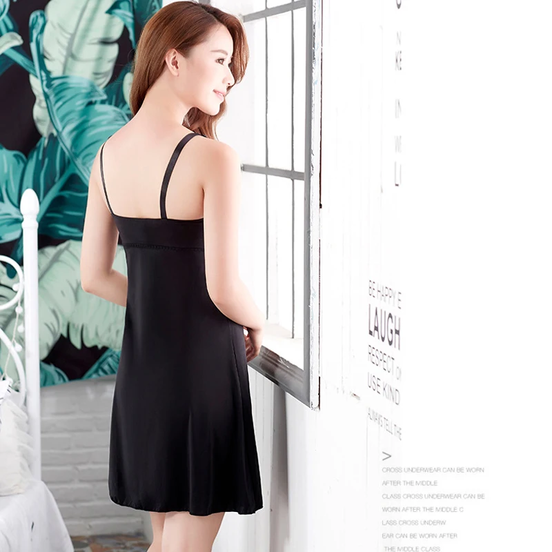 New style silk sexy maternity nursing nightwear dress