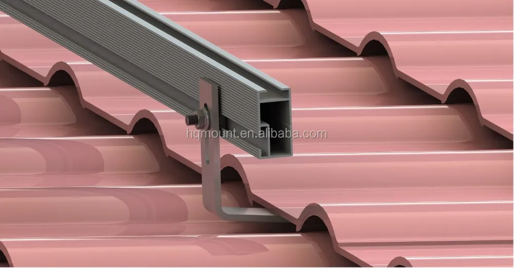 Stainless steel tile roof Mounting Hook Solar Panel