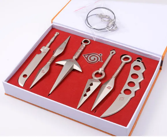 cartoon Ornaments  collection  toy 7 pcs/box festival gifts Classic Toys sword