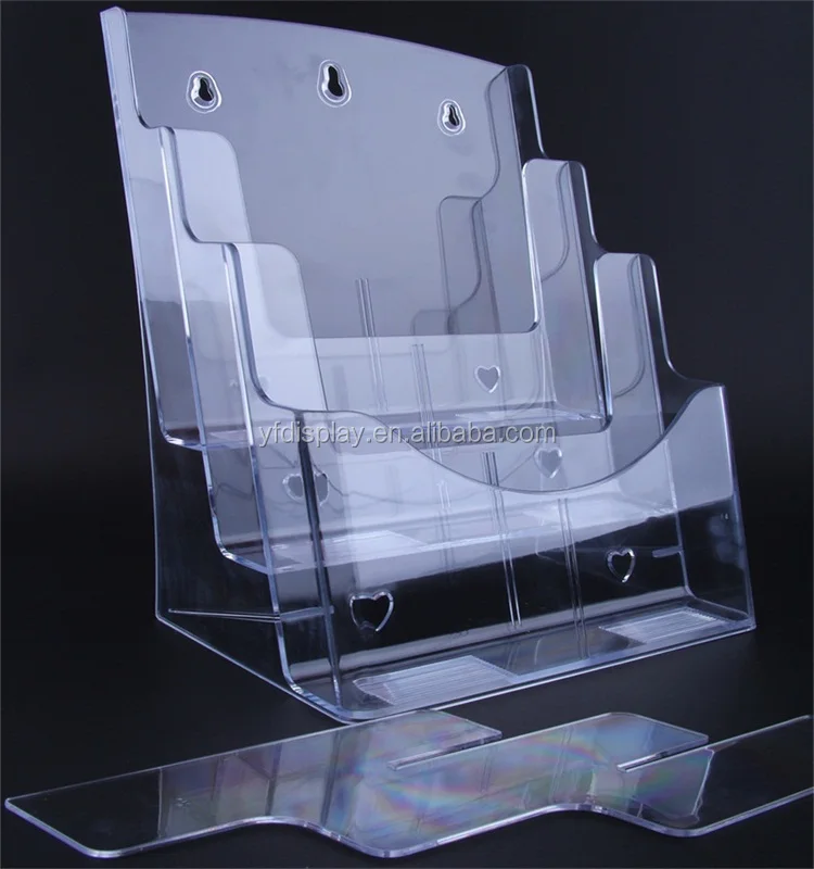 
Office Supplies Clear Acrylic File Shelf 