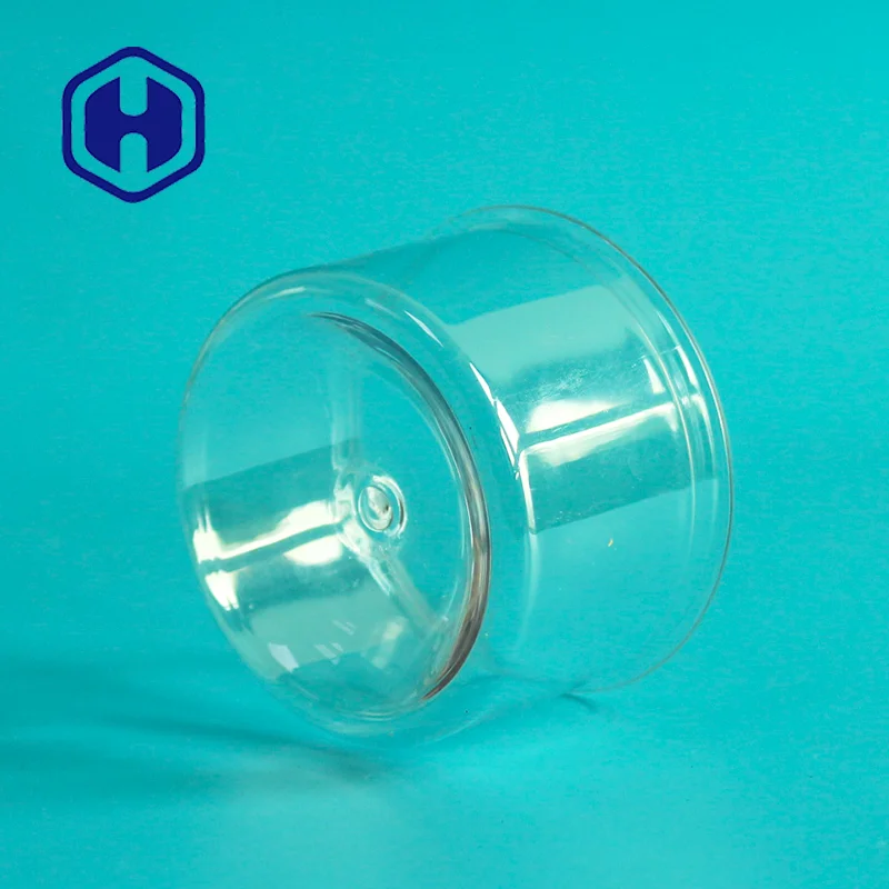 mini small packaging 100ml 3.5g dry herb plastic lid PET clear wholesale easy open end ring pull tab empty fish tuna tin cans