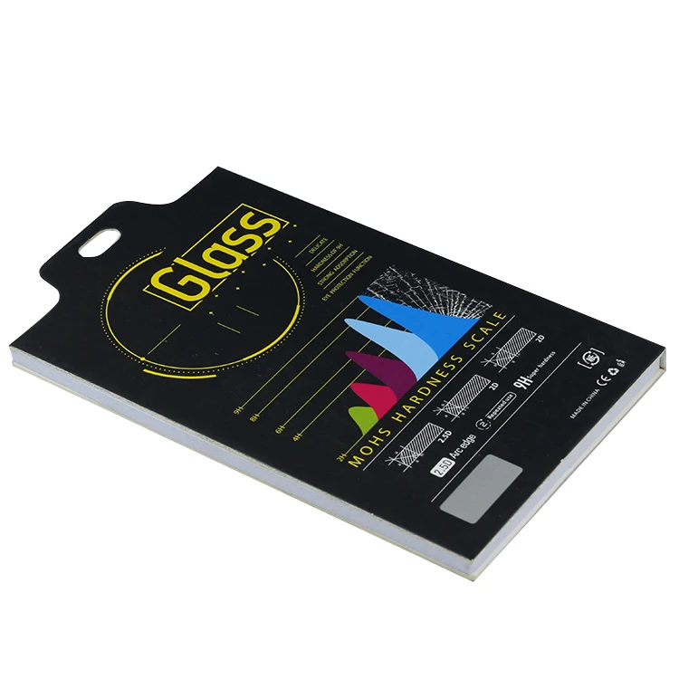 Customized Electronic Tempered Glass Packing box , screen protector packaging for wholesale