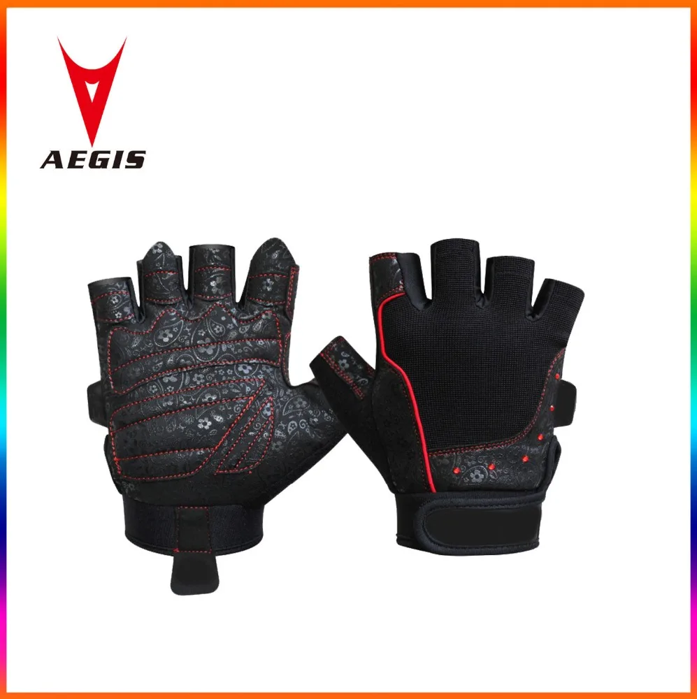 OEM кожаные перчатки для тяжелой атлетики, женские перчатки для тренажерного зала