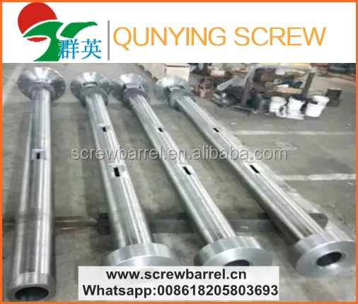 Vented Degas Single Barrel And Screw For Extruder