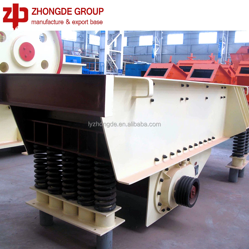 High efficiency electromagnetic vibrating feeder with large capacity/grizzly feeder