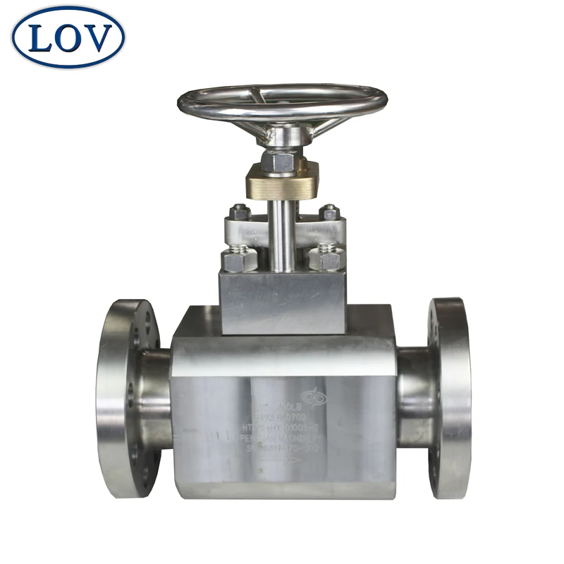 Great Market Forged Flange Zirconium Stainless Steel Globe Valve