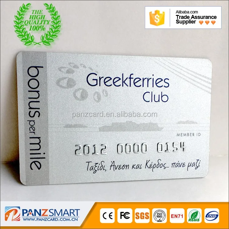 High quality Embossed plastic business card Magnetic strip holographic foil stamp credit card printing matte black card for vip